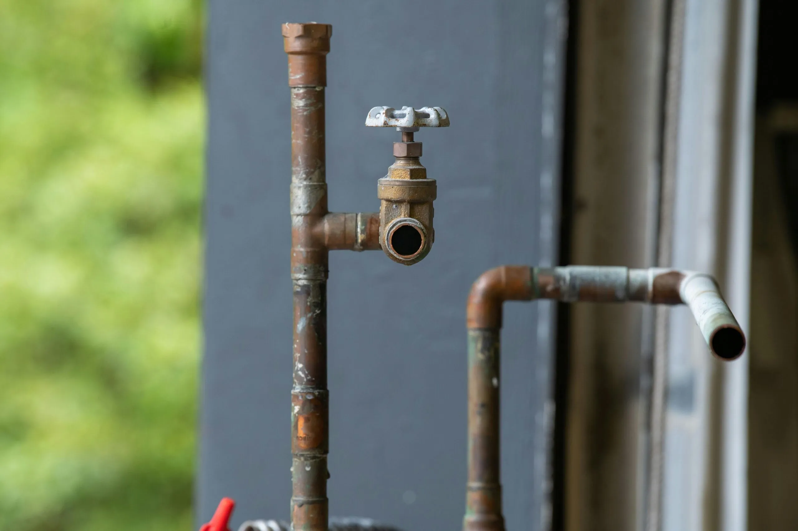 Plumbing repair work